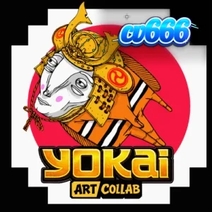 Yokai স্লট গেমের একটি দৃশ্য যেখানে জাপানি পৌরাণিক থিম এবং সামুরাই শিল্প ফুটে উঠেছে